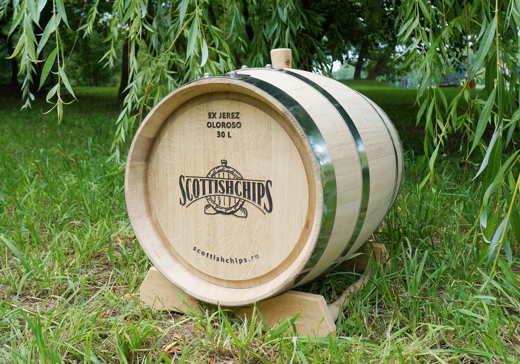 Дубовые бочки после выдерживания хереса